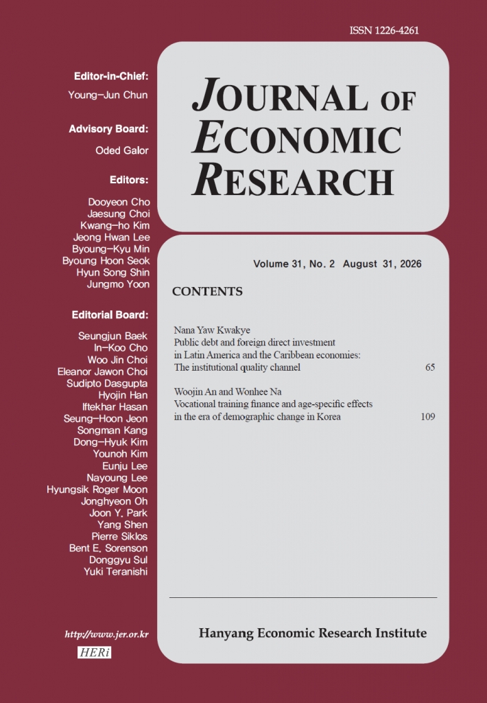 JER Volume 31, No. 2 August 31, 2026