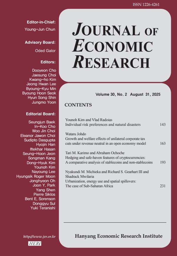 JER Volume 30, No. 2 August 31, 2025
